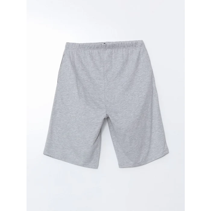 LC WAIKIKI Mavi Standart Kalıp Erkek Şortlu Pijama Takımı