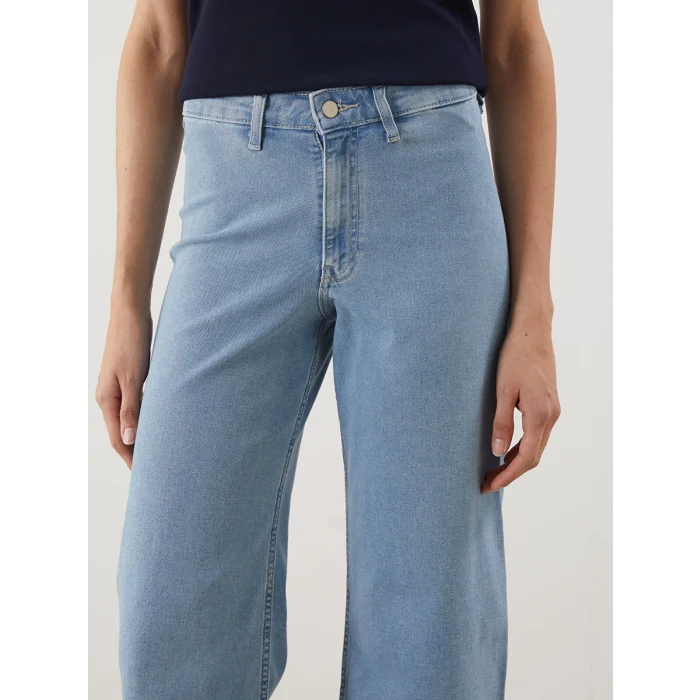 LCW Jeans Indigo Wideleg Kadın Jean Pantolon