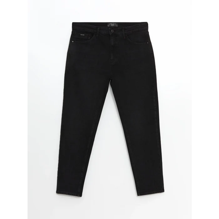 LCW Jeans Siyah 710 Loose Fit Erkek Jean Pantolon