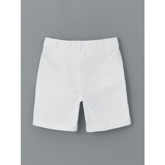 LCW Kids Mavi Çizgili Erkek Çocuk Gömlek ve Şort 2li