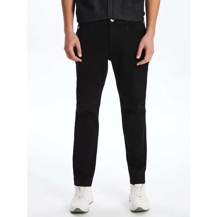LCW Jeans Siyah 750 Slim Fit Erkek Jean Pantolon