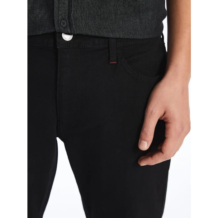 LCW Jeans Siyah 750 Slim Fit Erkek Jean Pantolon