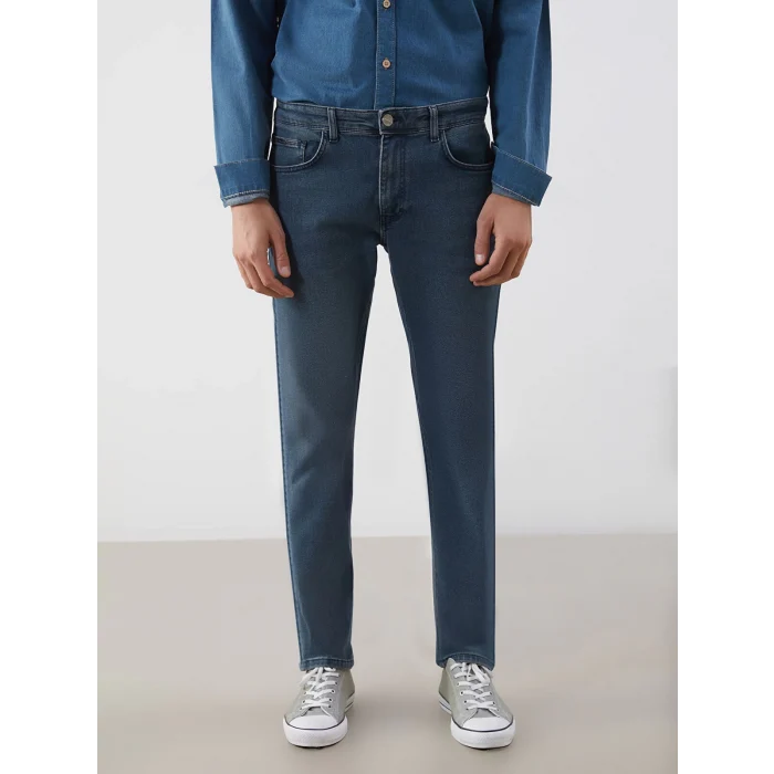 LCW Jeans Yeşil 779 Regular Fit Erkek Jean Pantolon