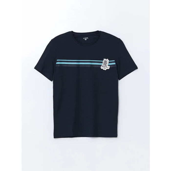 LC WAIKIKI Lacivert Standart Kalıp Erkek Şortlu Pijama Takımı