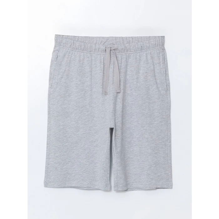 LC WAIKIKI Lacivert Standart Kalıp Erkek Şortlu Pijama Takımı