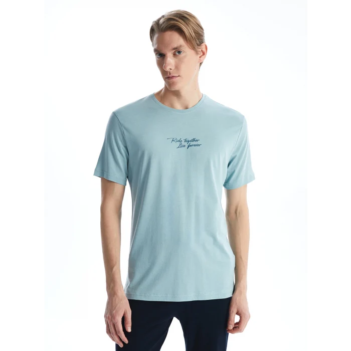 LC WAIKIKI Lacivert Standart Kalıp Erkek Pijama Takımı