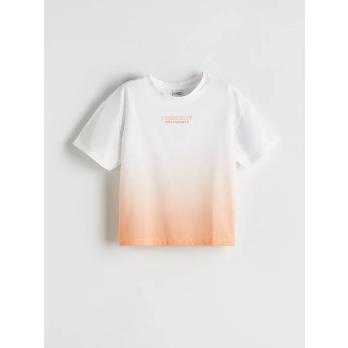 LCW Kids Beyaz Bisiklet Yaka Kız Çocuk Tişört 2li