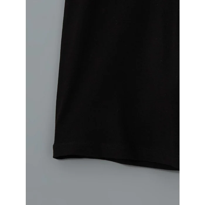 LCW Kids Beyaz Bisiklet Yaka Erkek Çocuk Şortlu Pijama Takımı