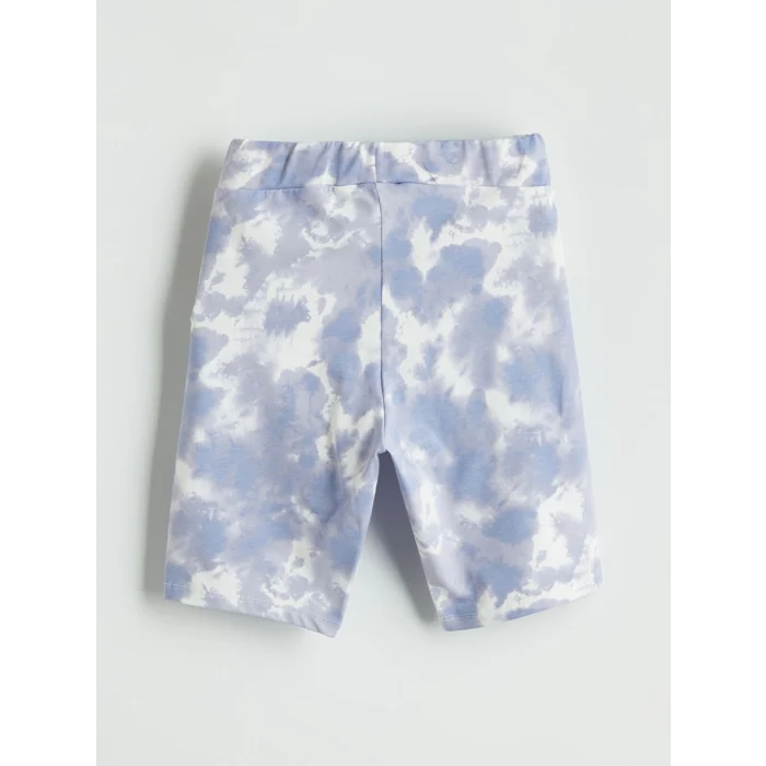 LCW Kids Ekru Bisiklet Yaka Kız Çocuk Tişört ve Tayt