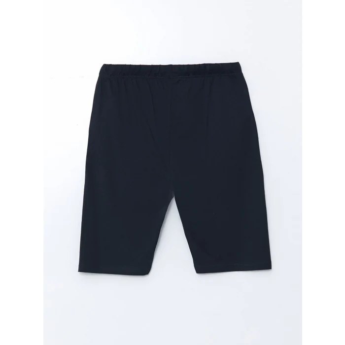 LC WAIKIKI Lacivert Standart Kalıp Erkek Şortlu Pijama Takımı