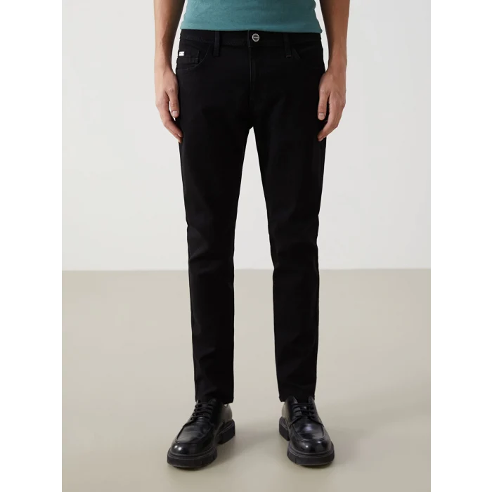 LCW Jeans Siyah 760 Skinny Fit Erkek Jean Pantolon