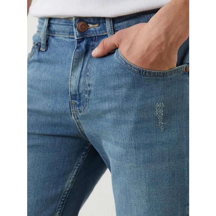 LCW Jeans Indigo Skinny Fit Erkek Jean Şort