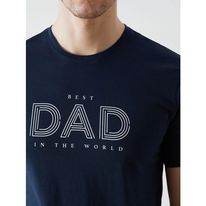 LC WAIKIKI Lacivert Standart Kalıp Erkek Şortlu Pijama Takımı