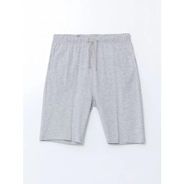 LC WAIKIKI Lacivert Standart Kalıp Erkek Şortlu Pijama Takımı