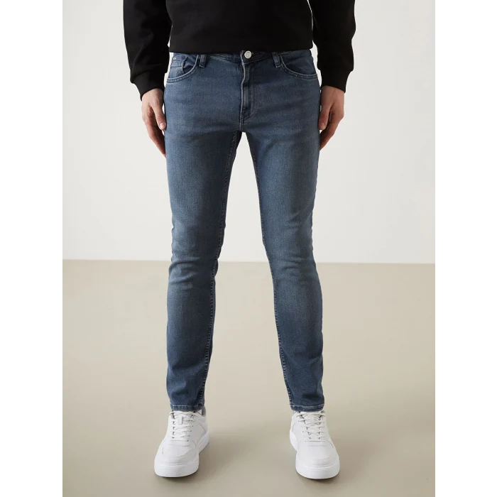 LCW Jeans Indigo 750 Slim Fit Erkek Jean Pantolon