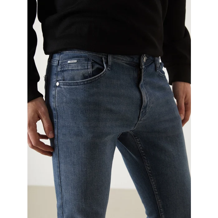 LCW Jeans Indigo 750 Slim Fit Erkek Jean Pantolon