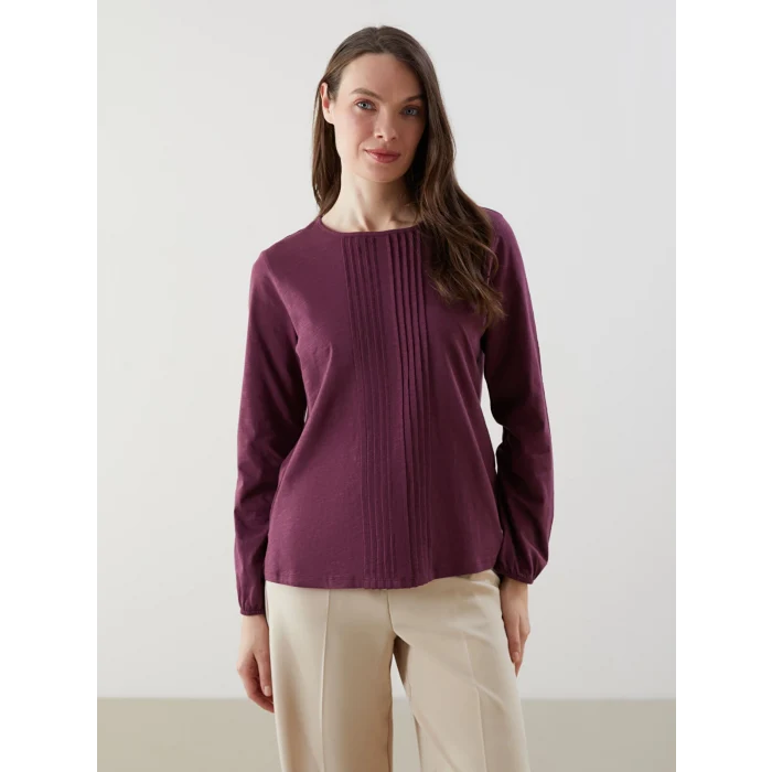 LCW Grace Mürdüm Bisiklet Yaka Kadın Bluz