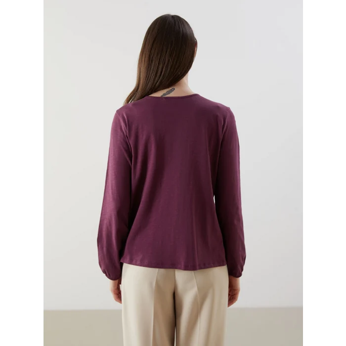 LCW Grace Mürdüm Bisiklet Yaka Kadın Bluz