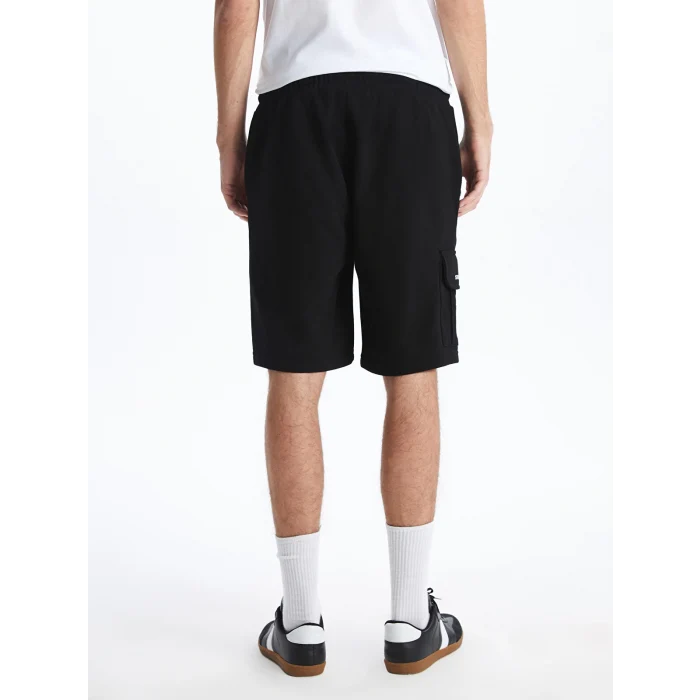 XSIDE Siyah Standart Kalıp Erkek Şort