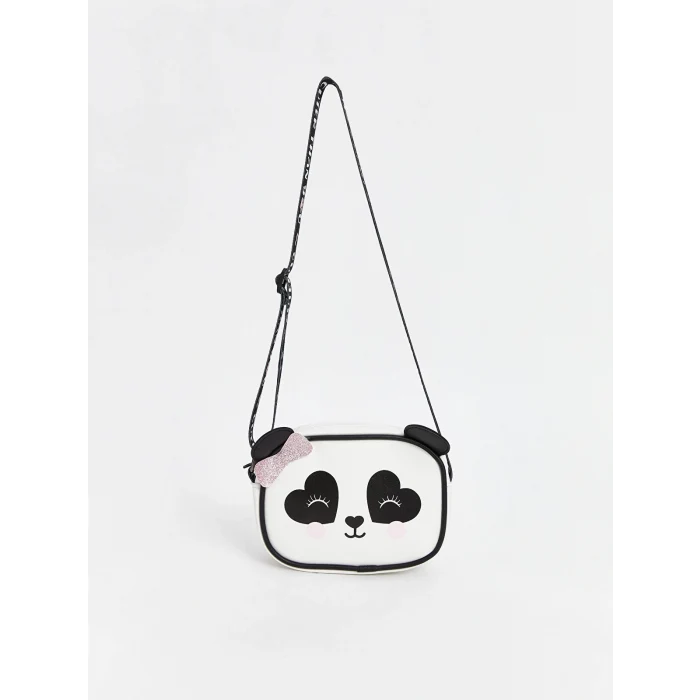 LCW ACCESSORIES Beyaz Hayvan Figürlü Kız Çocuk Omuz Çantası