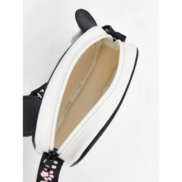 LCW ACCESSORIES Beyaz Hayvan Figürlü Kız Çocuk Omuz Çantası