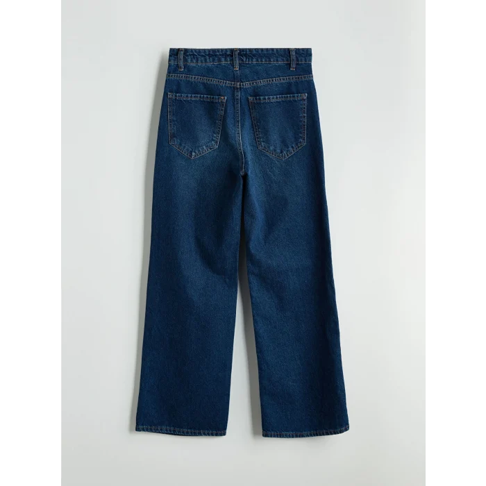 LCW Jeans Indigo Wideleg Kadın Jean Pantolon