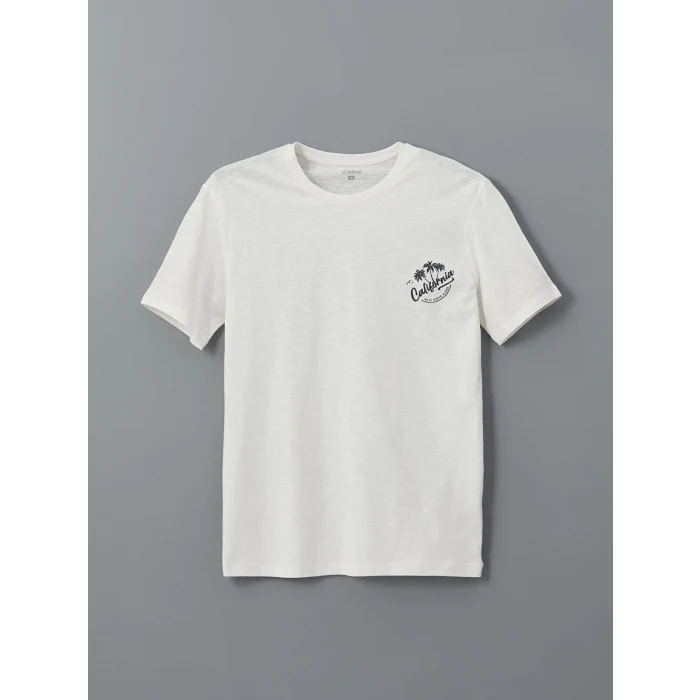 LC WAIKIKI Ekru Standart Kalıp Erkek Şortlu Pijama Takımı