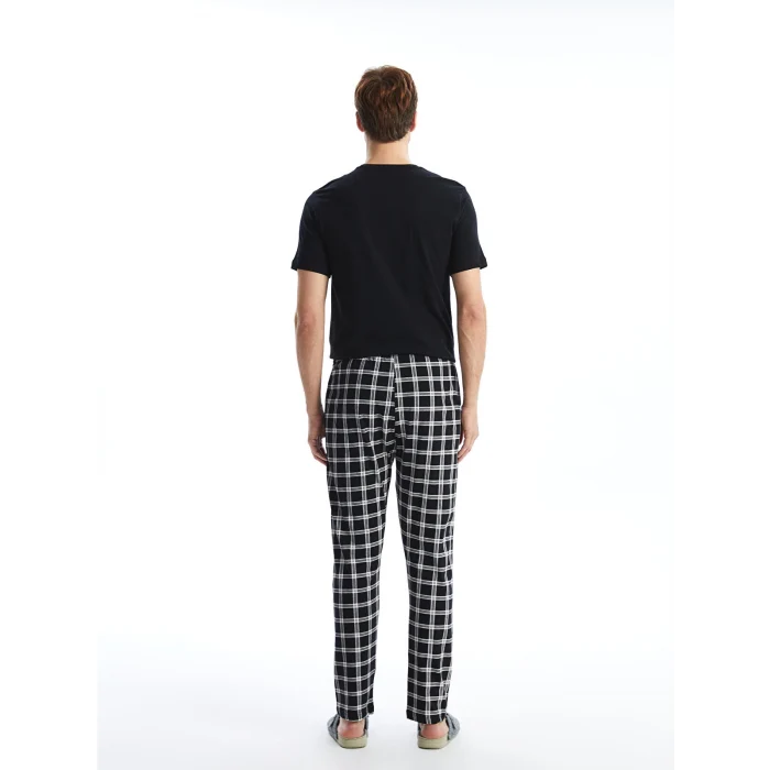 LC WAIKIKI Siyah Standart Kalıp Erkek Pijama Takımı