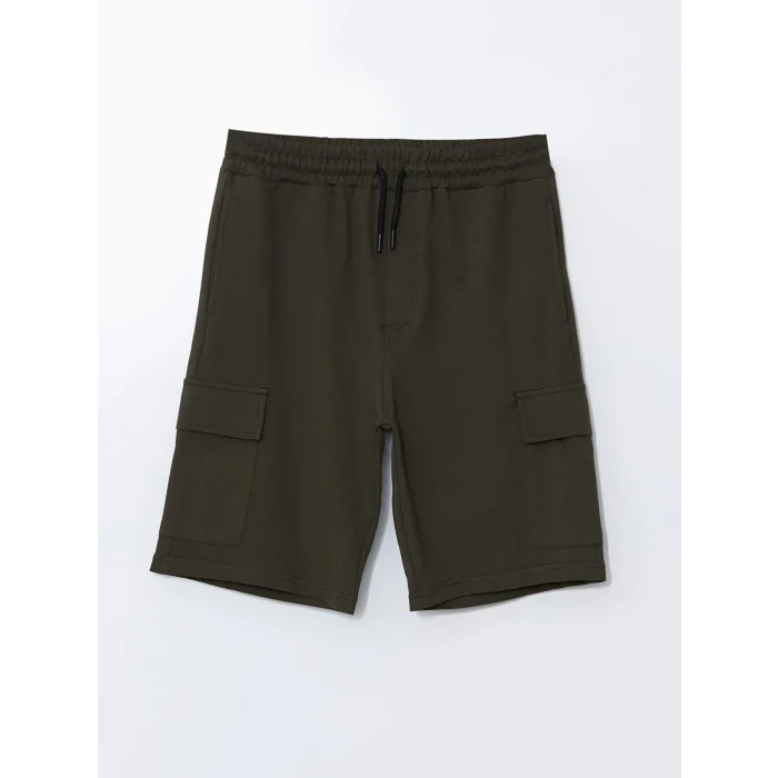 XSIDE Haki Slim Fit Erkek Kargo Şort