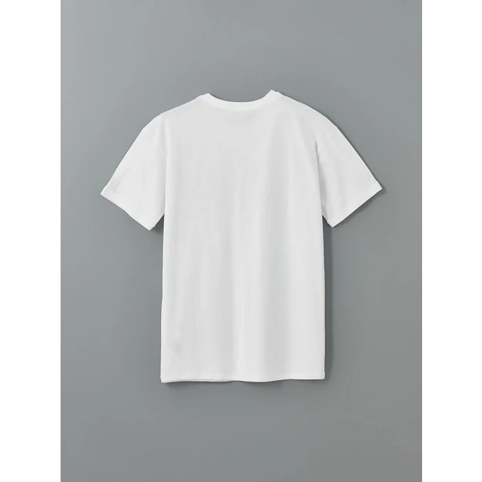 XSIDE Beyaz Bisiklet Yaka New York Baskılı Kadın Tişört