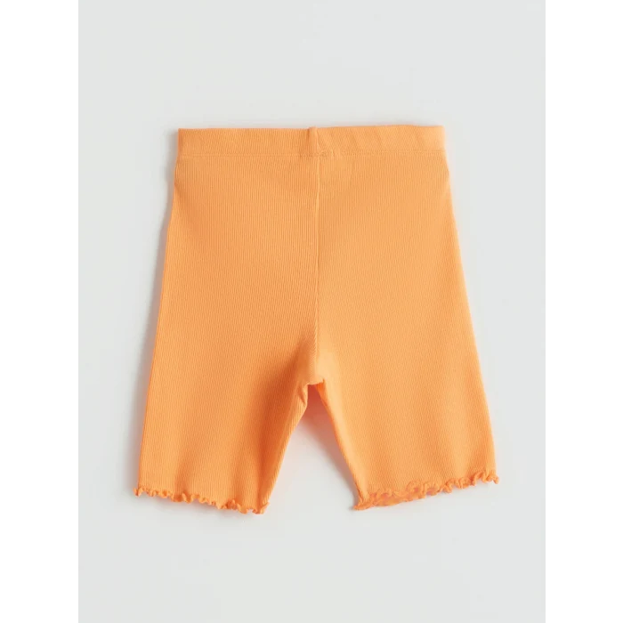 LCW Kids Beyaz Meyve Baskılı Kız Çocuk Bluz ve Tayt 2li