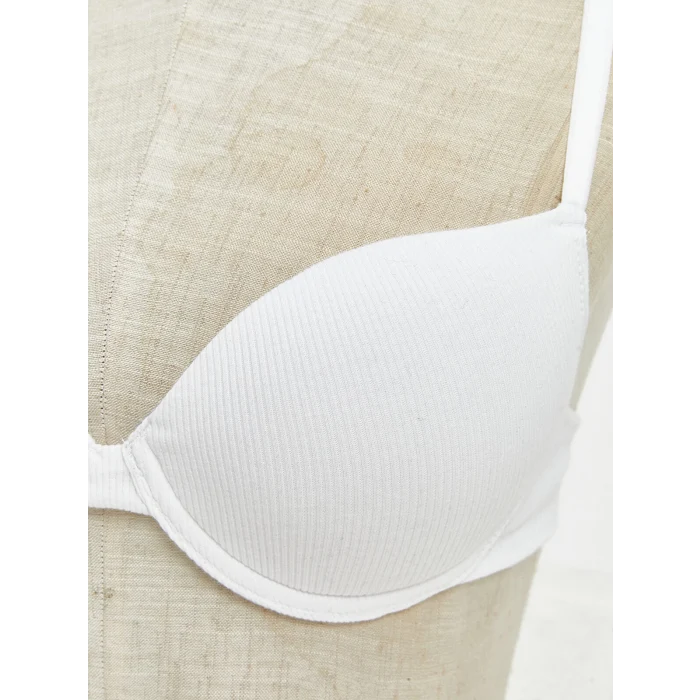 LCW DREAM Beyaz Balensiz Dolgusuz Düz Tişört Sütyen