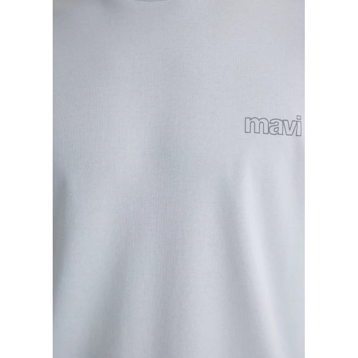 Mavi 0610360-89288 Mavi Logo Baskılı Mavi Tişört