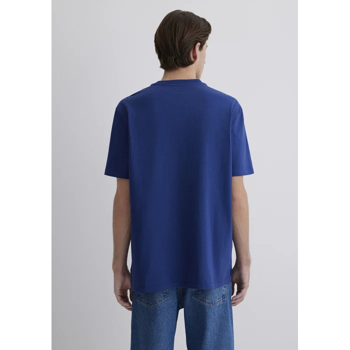 Mavi 066248-70722 Cep Detaylı Mavi Basic Tişört