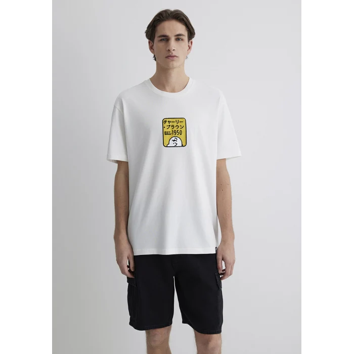 Mavi 0612659-70057 Peanuts Baskılı Ekru Tişört