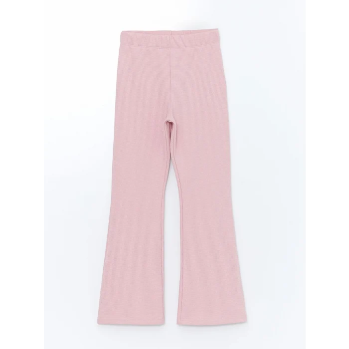 LCW Kids Pembe Kapüşonlu Kız Çocuk Sweatshirt ve Tayt