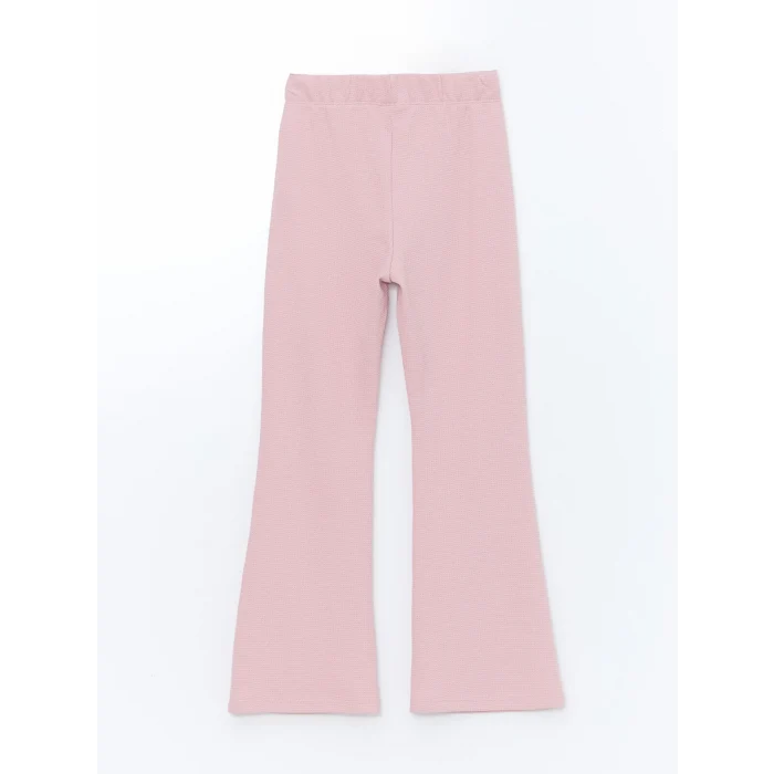 LCW Kids Pembe Kapüşonlu Kız Çocuk Sweatshirt ve Tayt