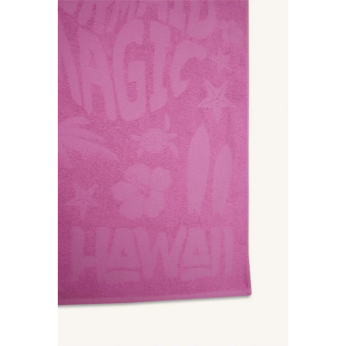 Defacto E3918 Pembe Kız Çocuk Pamuklu Peştemal