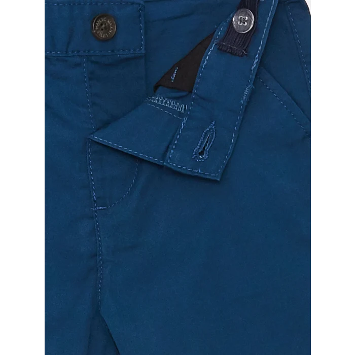 LCW baby Pembe Kısa Kollu Baskılı Erkek Bebek Gömlek ve Şort 2li Takım