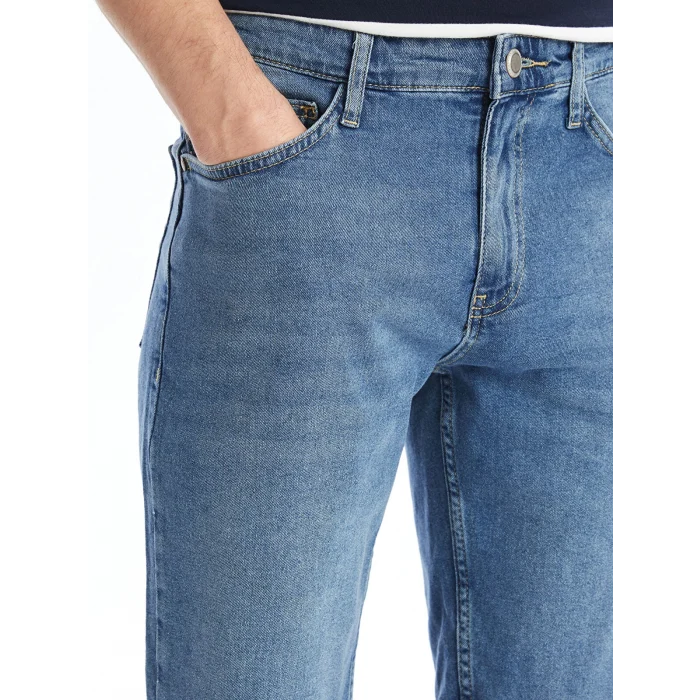 LCW Jeans Indigo Standart Kalıp Erkek Jean Şort