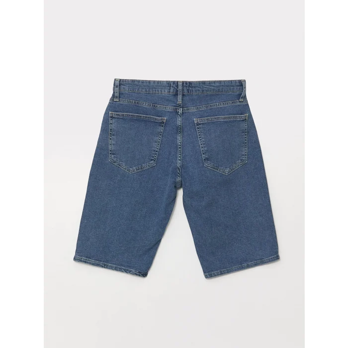 LCW Jeans Indigo Standart Kalıp Erkek Jean Şort