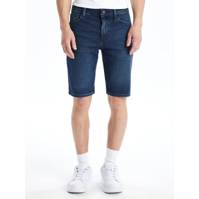 LCW Jeans Indigo Skinny Fit Erkek Jean Şort