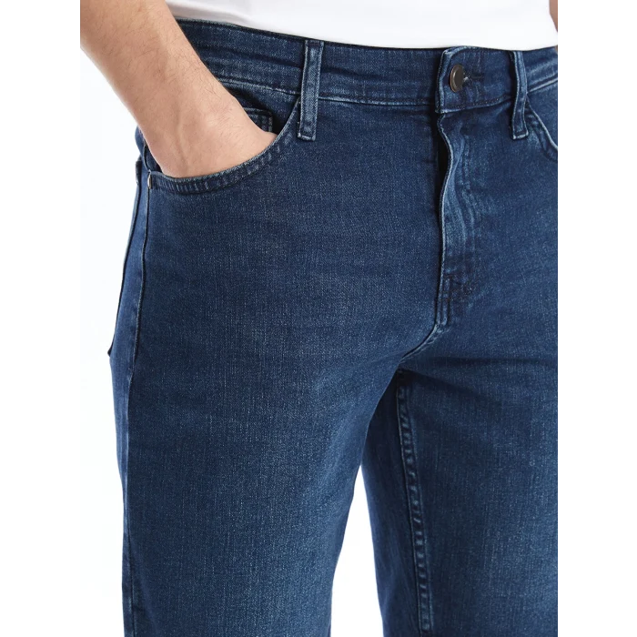 LCW Jeans Indigo Skinny Fit Erkek Jean Şort