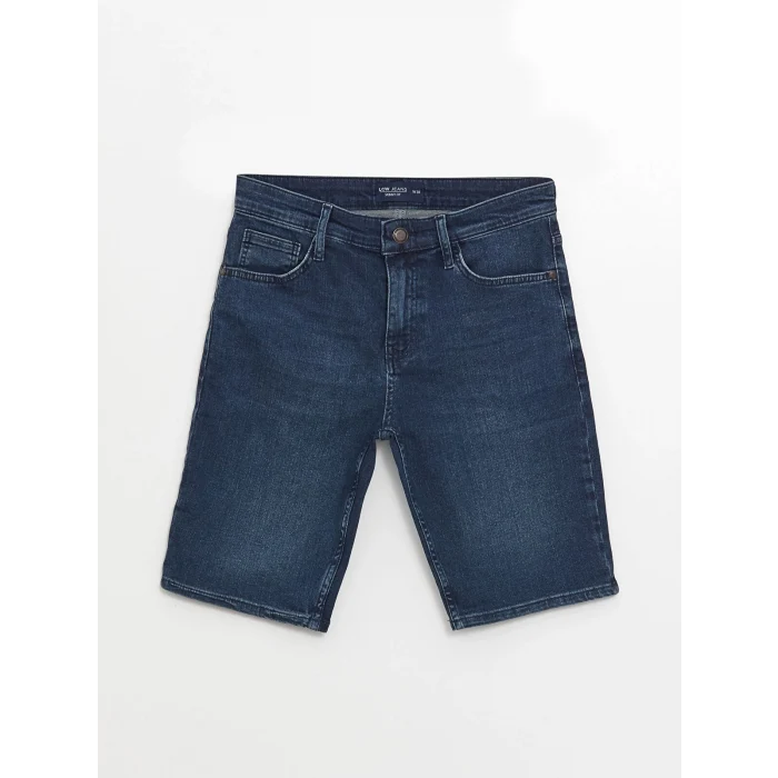 LCW Jeans Indigo Skinny Fit Erkek Jean Şort
