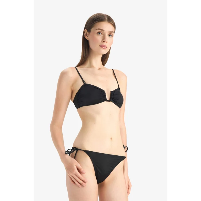 Defacto T3670 Siyah Regular Fit Bikini Altı-Fall in Love