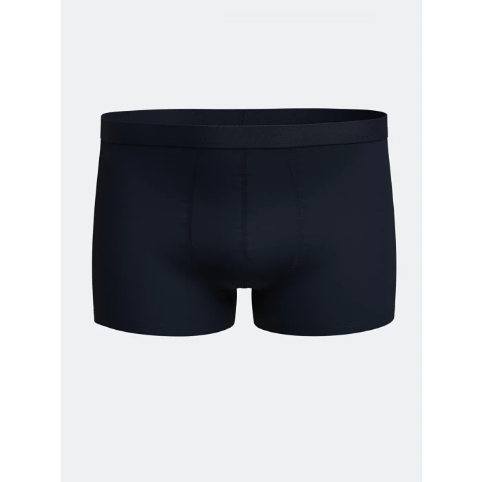 LC WAIKIKI Lacivert Standart Kalıp Pamuklu Esnek Erkek Boxer 3lü
