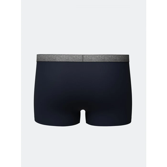 LC WAIKIKI Lacivert Standart Kalıp Pamuklu Esnek Erkek Boxer 3lü