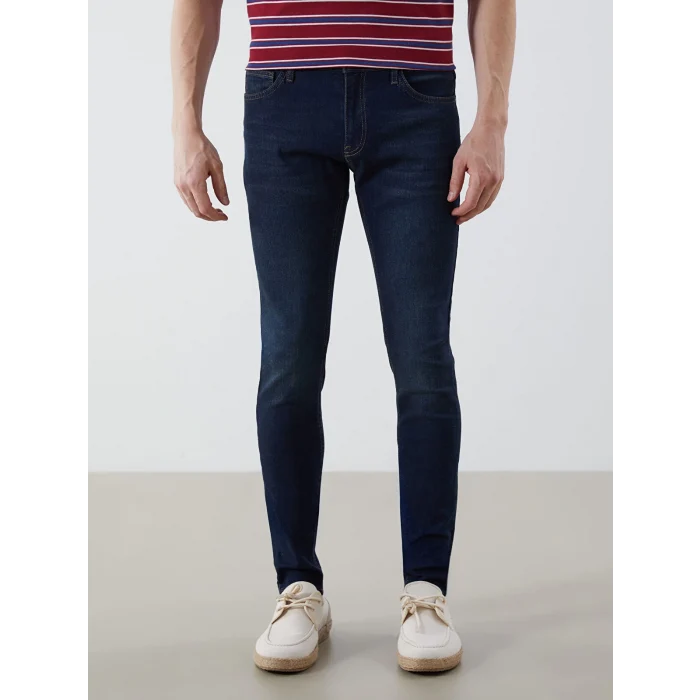 LCW Jeans Indigo 770 Super Skinny Erkek Jean Pantolon