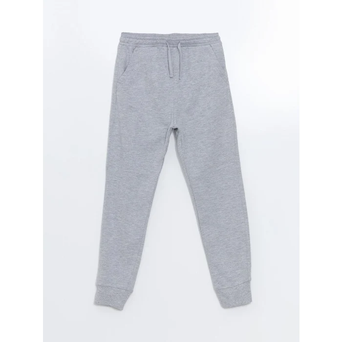 LCW Kids Gri Beli Lastikli Erkek Çocuk Jogger Eşofman Altı