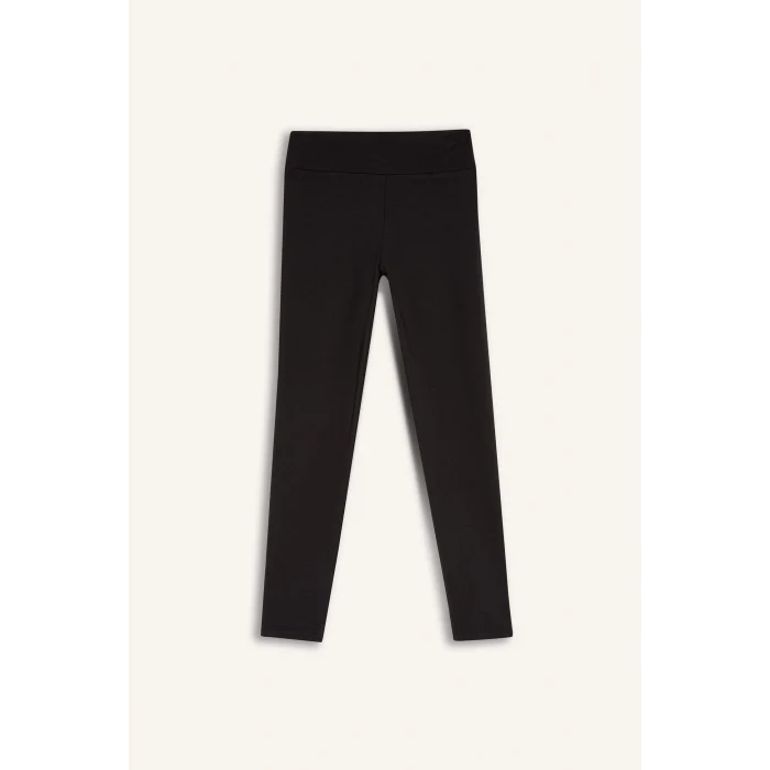 Defacto D9452 Siyah Kız Çocuk Uzun Tayt